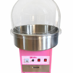 Lyserød candyfloss maskine